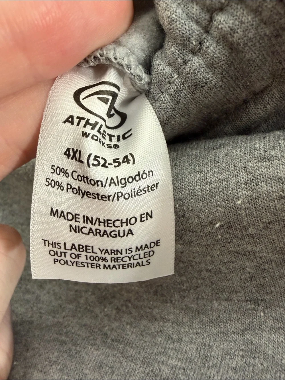 4XL Men's Gray Athletic Sweatpants - Comfortable Everyday Joggers